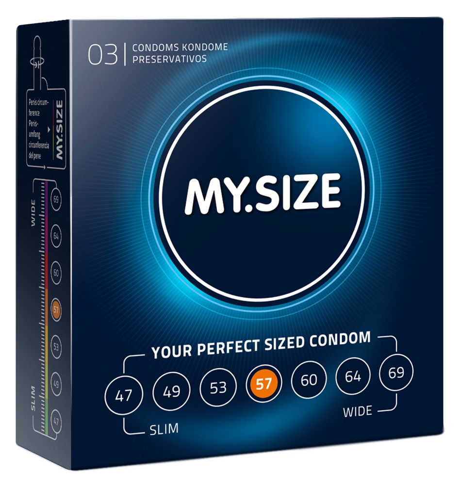 3x MY.SIZE 57 mm
