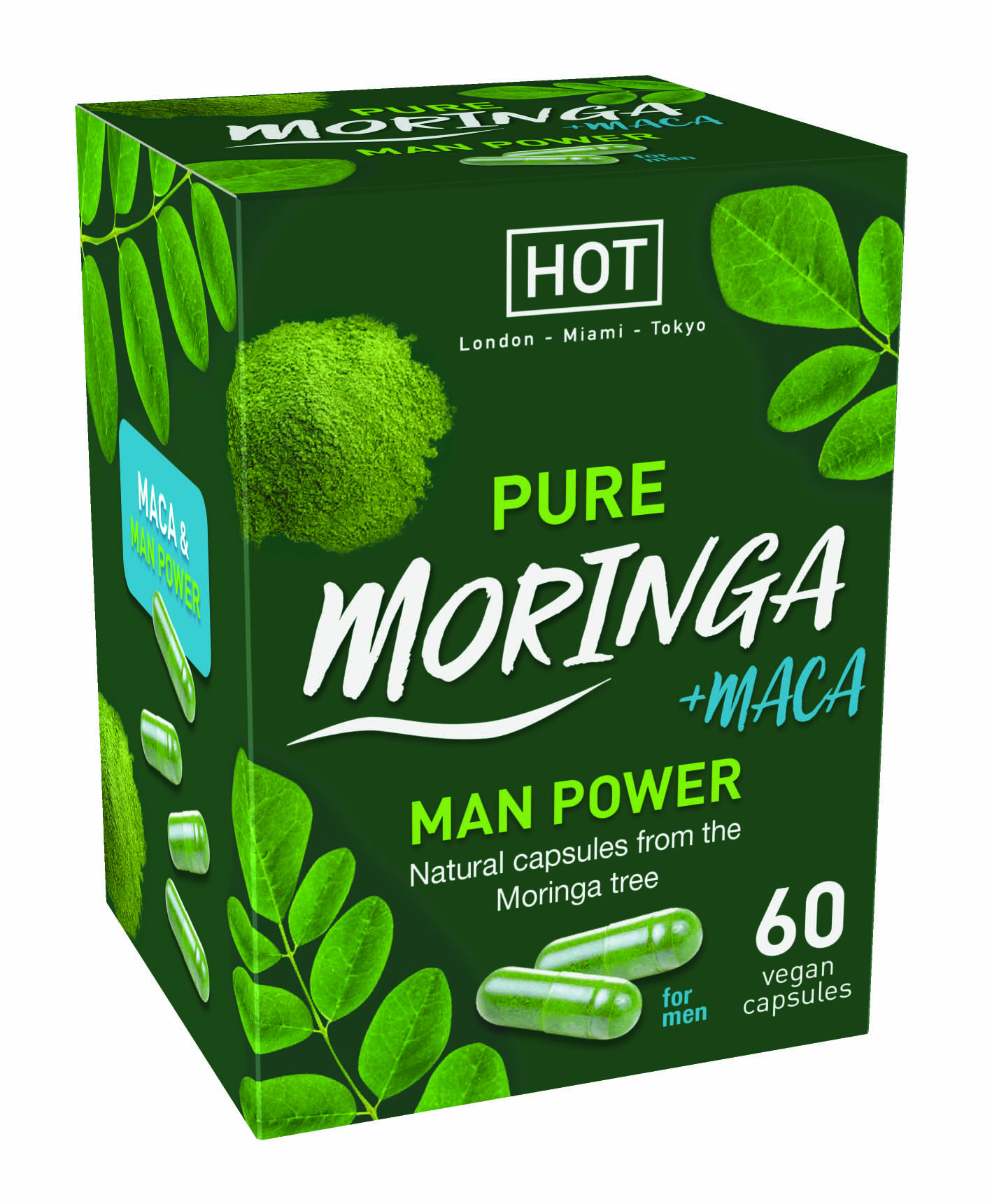 HOT PREMIUM MORINGA MAN POWER CAPS 60 ST.