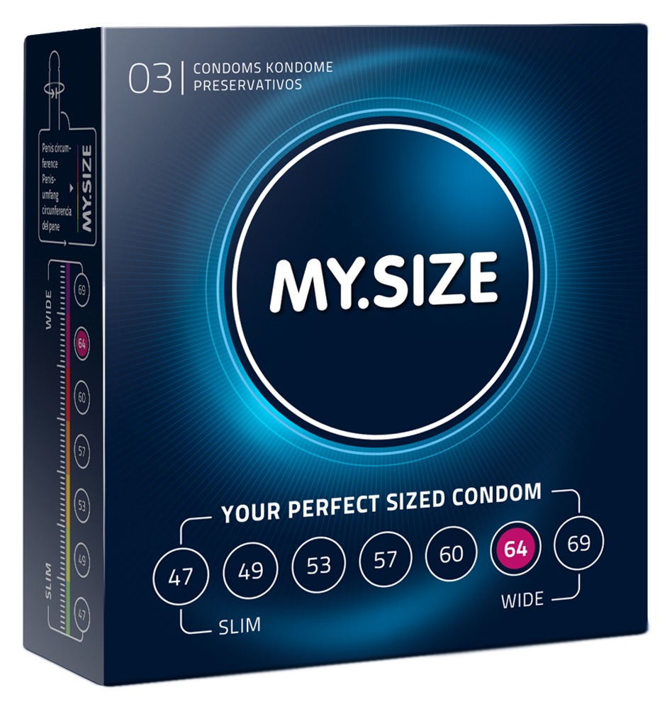 3x MY.SIZE 64 mm