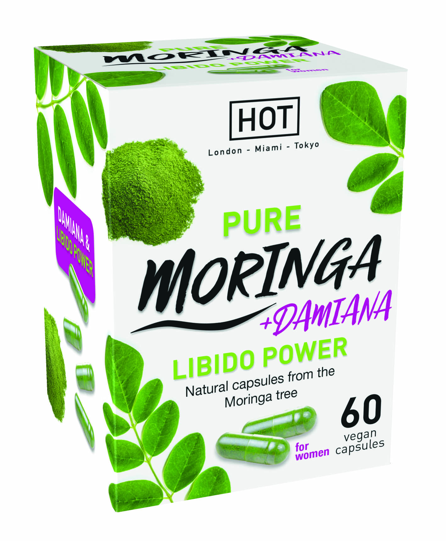 HOT PREMIUM MORINGA LIBIDO POWER CAPS 60 ST.