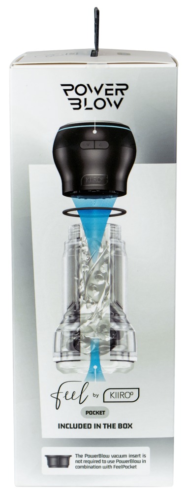 Feel Pocket Stroker Crystal + PowerBlow