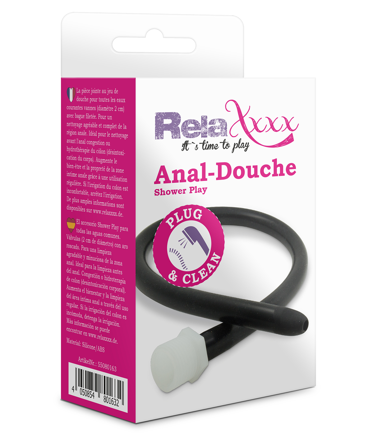 RELAXXXX ANAL DOUCHE SHOWER PLAY