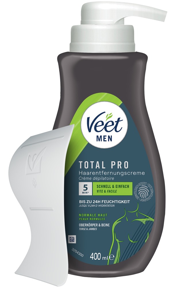 Veet Men TOTAL PRO Haarentfernungscreme